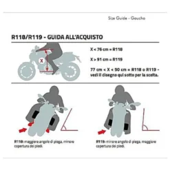 Coprigambe Tucano Urbano Gaucho Nero R118-X
