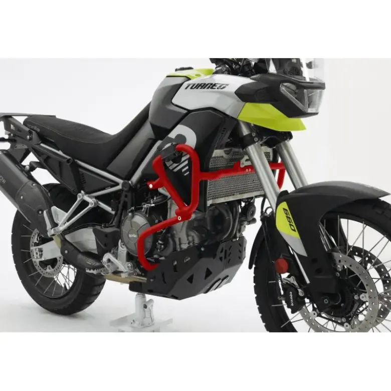 Crash Bar In Alluminio Per Aprilia Tuareg 660 2022 Rosso