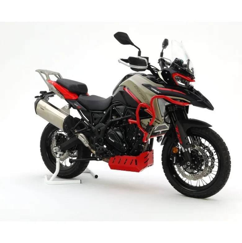 Crash Bar In Alluminio Per Benelli Trk 702 X Rosso