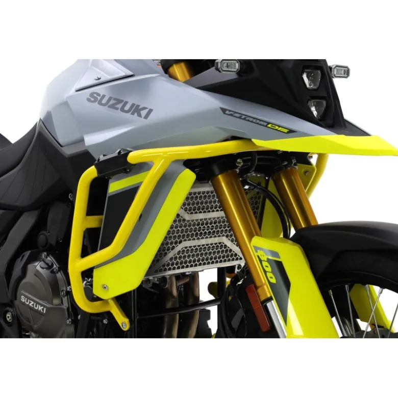 Crash Bar In Alluminio Per Suzuki De 800 V-Strom Giallo