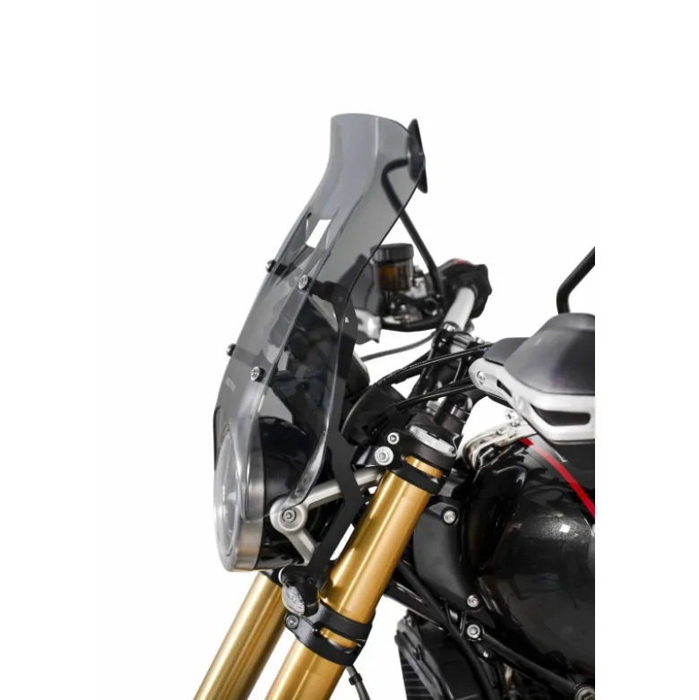 Cupolino Endurance Race Isotta per Triumph Scrambler 1200 X / Xe Fumé Chiaro