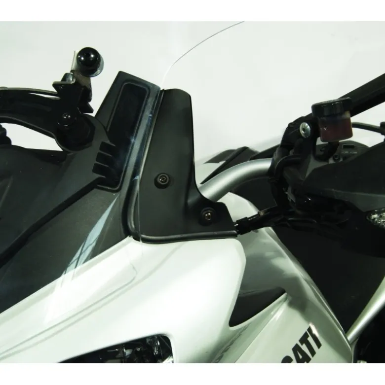 Cupolino Isotta Alta Protezione per Ducati Multistrada 1200 Fumé Chiaro