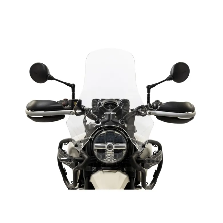 Cupolino Isotta Alta Protezione per Royal Enfield Himalayan 450 Trasparente