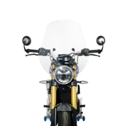 Cupolino Isotta Alta Protezione Per Triumph Speed 400 2025 Trasparente