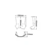 Cupolino Isotta Tipo Adv Per Bmw F 650-800 Gs 2008-07/2012 Trasparente