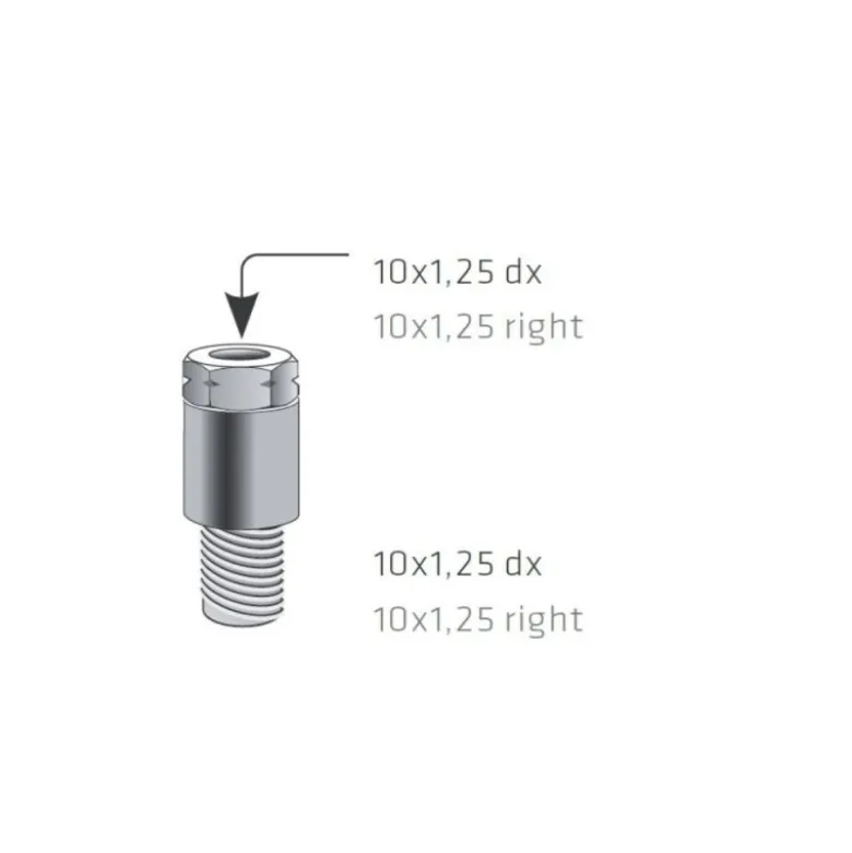Far - Adattatore Prolunga Barilotto 10X1.25 Dx - FAR-0342
