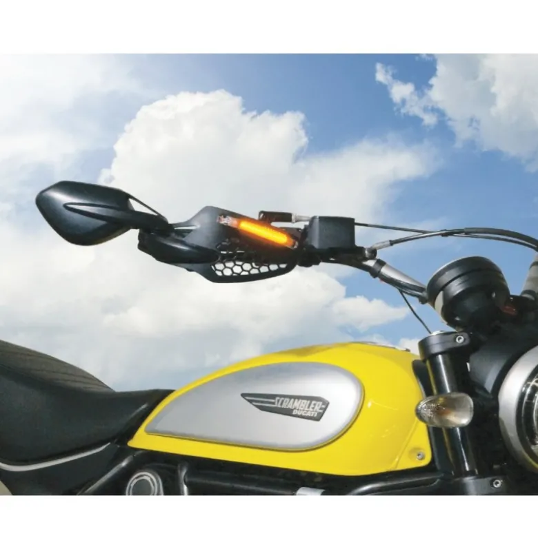 Far - Viper Shield Lever Bar End Sinistro Con Led Integrato FAR-7601