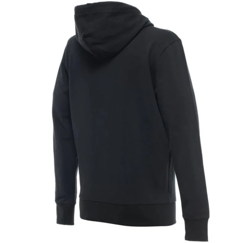 Felpa Con Cappuccio in Tessuto Hoodie Dainese Con Logo Nero
