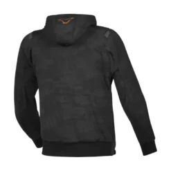 Felpa Con Cappuccio In Tessuto Macna Byron Nero Grigio