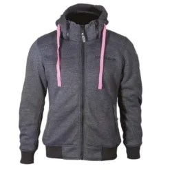 Felpa Donna In Tessuto Harisson Patriot Anthracite Rosa