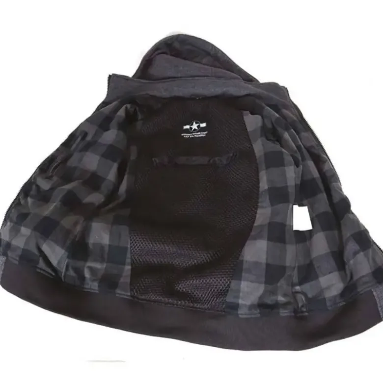 Felpa Donna In Tessuto Harisson Patriot Anthracite Rosa