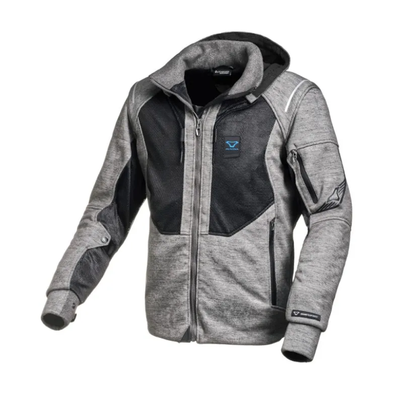 Felpa In Tessuto Macna Breeze Grigio