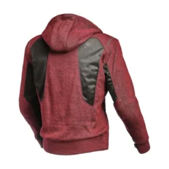 Felpa In Tessuto Macna Breeze Rosso Nero