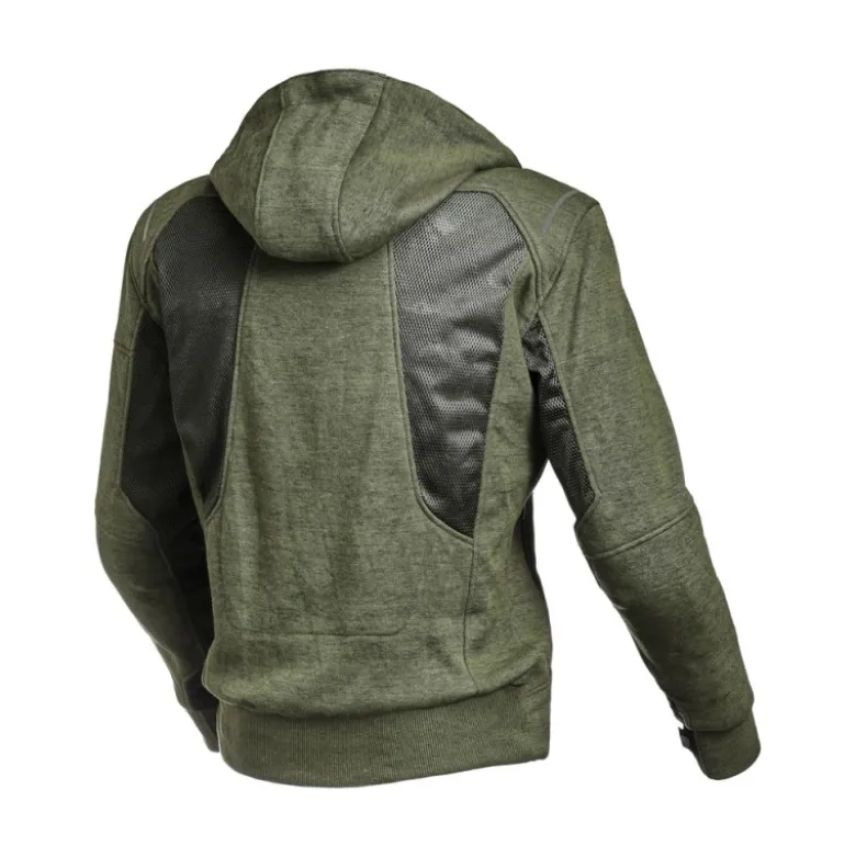 Felpa In Tessuto Macna Breeze Verde Nero