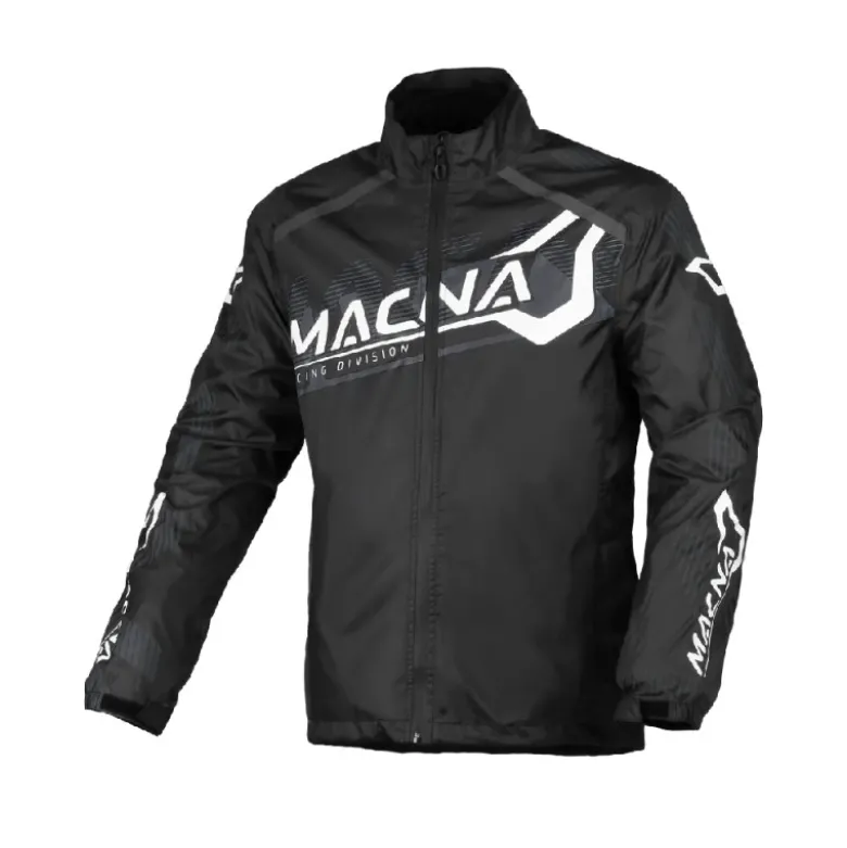 Giacca Antipioggia Macna Rainossi Nero Bianco