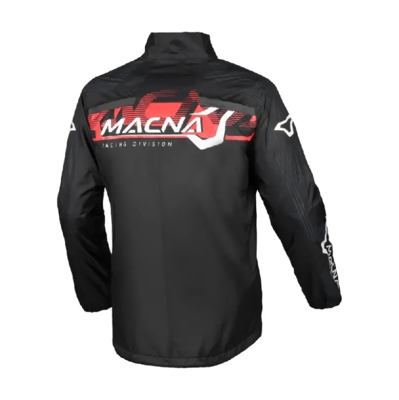 Giacca Antipioggia Macna Rainossi Nero Rosso