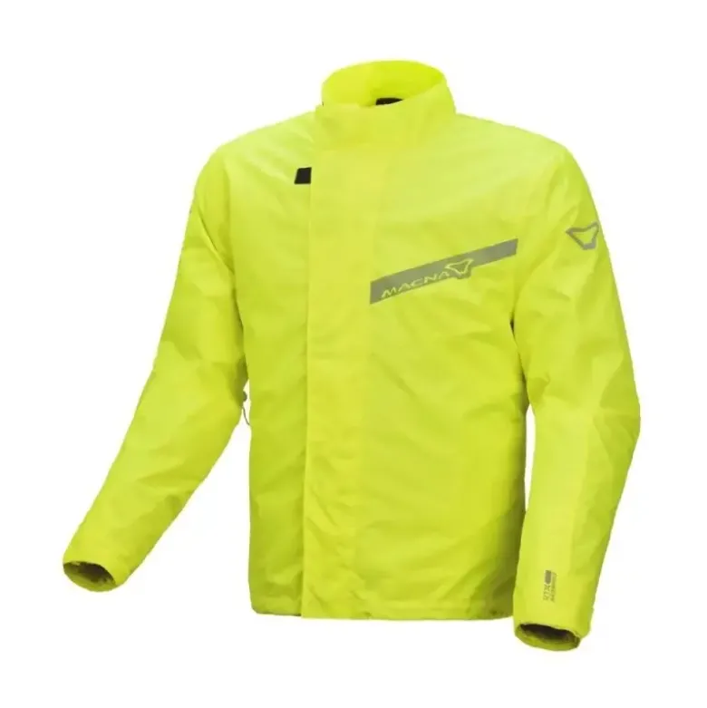 Giacca Antipioggia Macna Spray Giallo Fluorescente