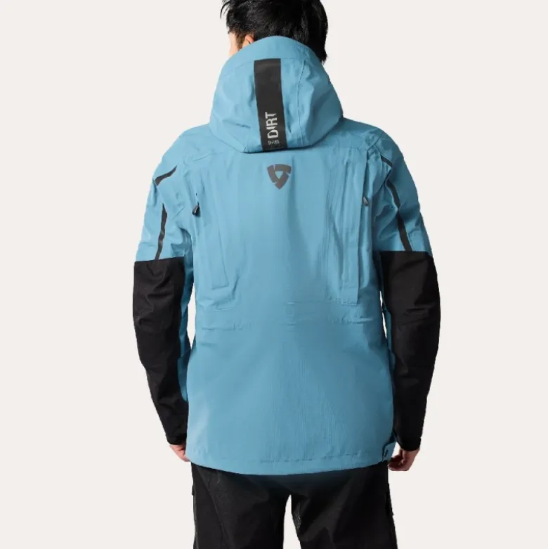 Giacca Antipioggia Revit Blackwater 2 H2O Blu Nero