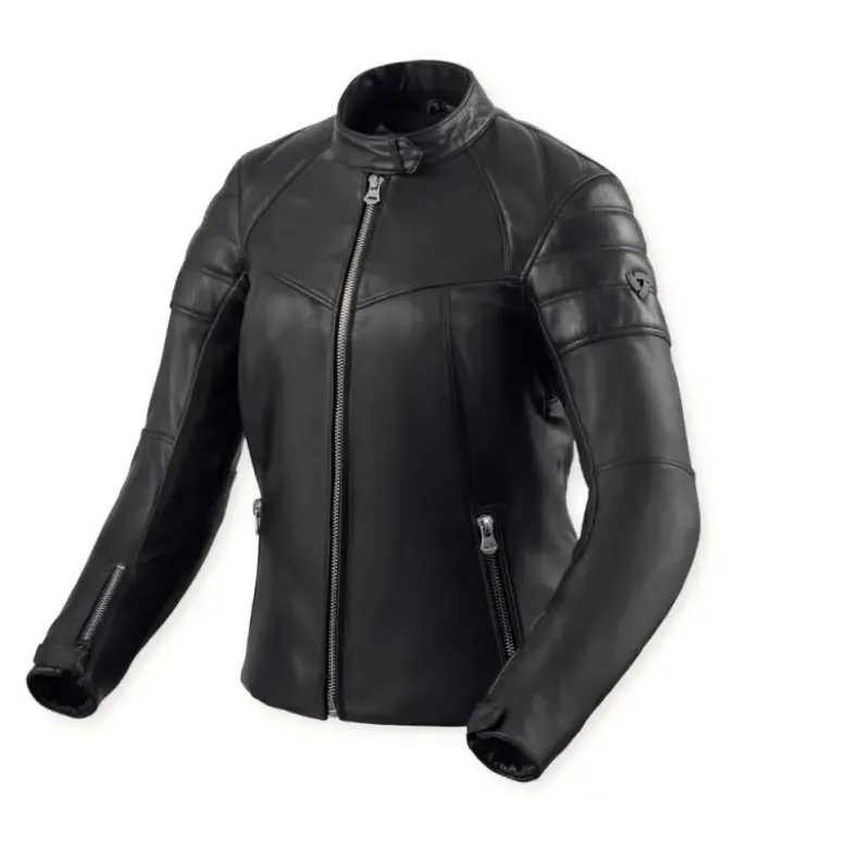 Giacca Donna In Pelle Revit London Ladies Nero