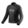 Giacca Donna In Pelle Revit Maci Ladies Nero
