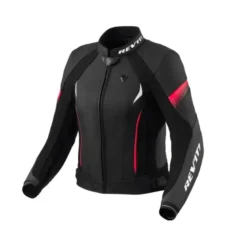 Giacca Donna In Pelle Revit Xena 4 Ladies Nero Rosa