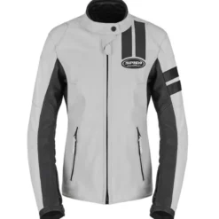 Giacca Donna In Pelle Spidi Roar Lady Ghiaccio Nero