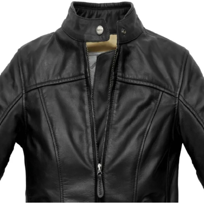 Giacca Donna in Pelle Spidi Rock Lady Nero