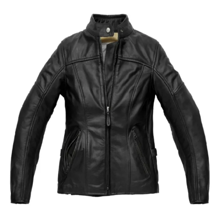 Giacca Donna in Pelle Spidi Rock Lady Nero