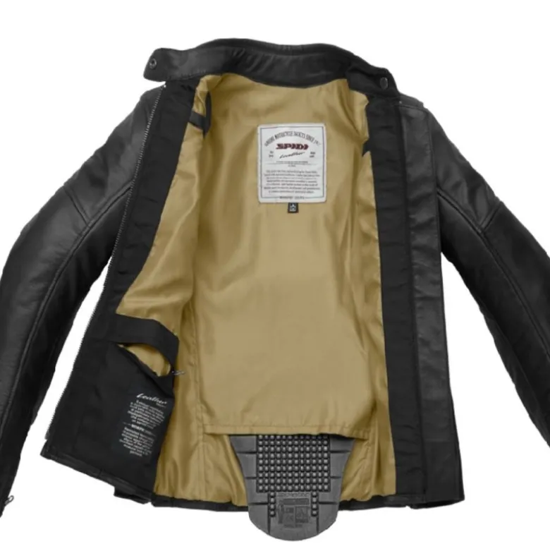 Giacca Donna in Pelle Spidi Rock Lady Nero