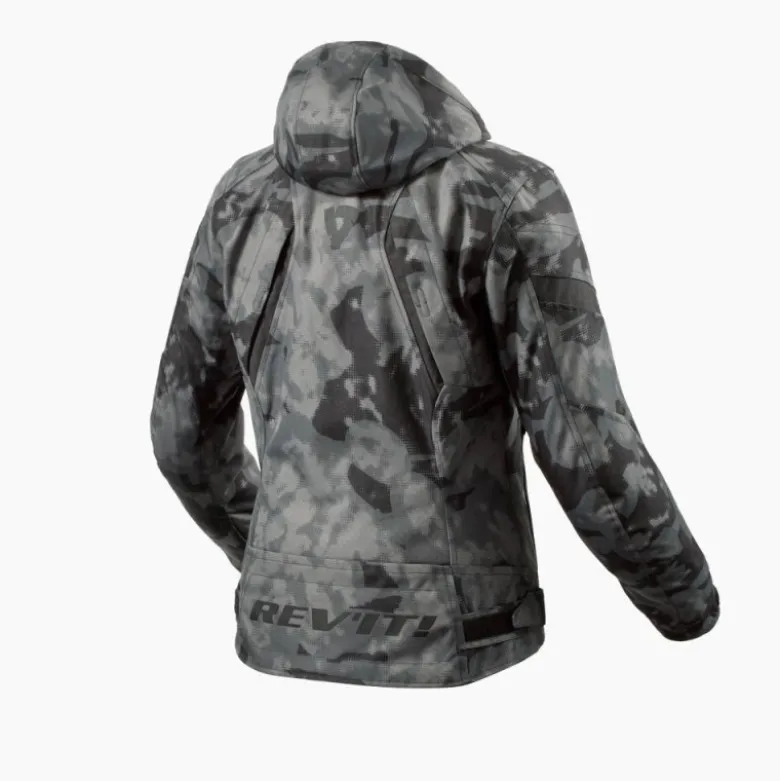 Giacca Donna In Tessuto Flare 3 H2O Ladies Camo Grigio Scuro