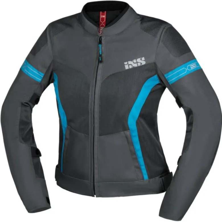 Giacca Donna In Tessuto IXS Trigonis Air Grigio Turchese