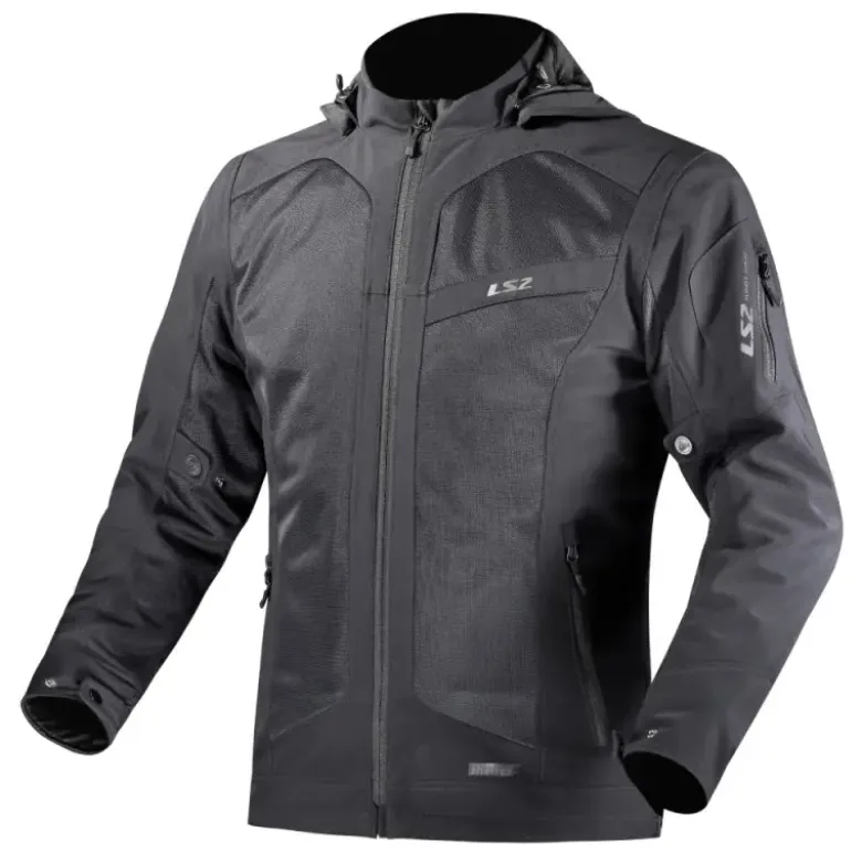 Giacca Donna In Tessuto Ls2 Bolton Air Nero