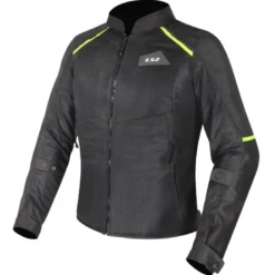 Giacca Donna In Tessuto Ls2 Breeze Nero Giallo