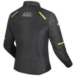 Giacca Donna In Tessuto Ls2 Breeze Nero Giallo
