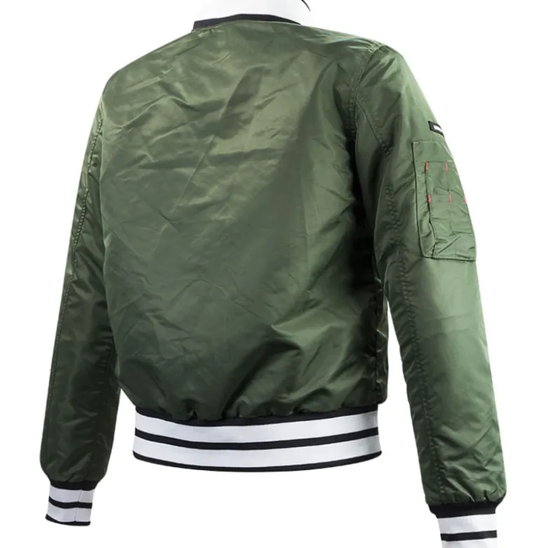 Giacca Donna In Tessuto Ls2 Brighton Verde Oliva