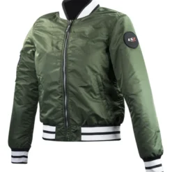 Giacca Donna In Tessuto Ls2 Brighton Verde Oliva