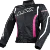 Giacca Donna in Tessuto Ls2 Gate Nero Rosa