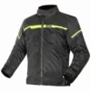 Giacca Donna In Tessuto LS2 Riva Nero Neon Giallo