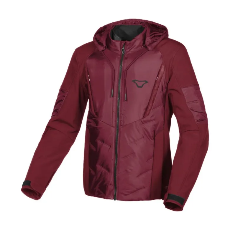 Giacca Donna In Tessuto Macna Cocoon Rosso