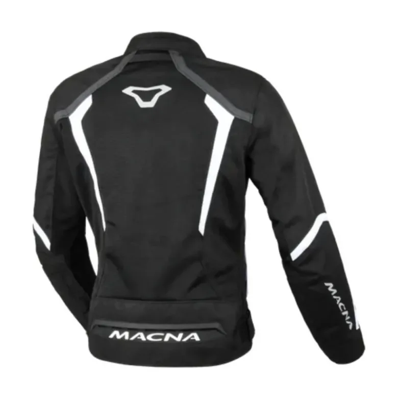 Giacca Donna in Tessuto Macna Grisca Nero Bianco
