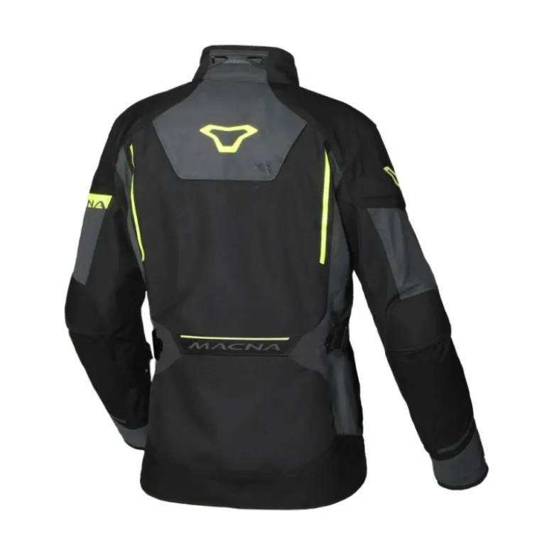 Giacca Donna In Tessuto Macna Mundial Night Eye Grigio Giallo