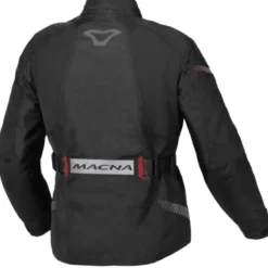 Giacca Donna In Tessuto Macna Nivala Nero Rosso