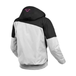 Giacca Donna In Tessuto Macna Racoon Nero Bianco