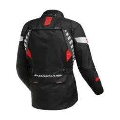 Giacca Donna In Tessuto Macna Ultimax Nero Rosso