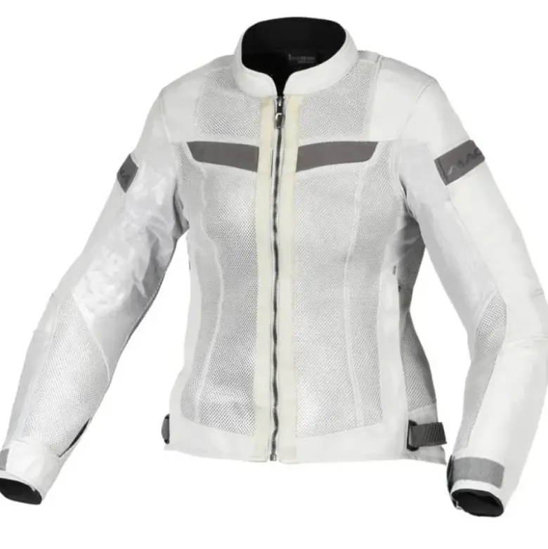 Giacca Donna In Tessuto Macna Velotura Grigio Chiaro