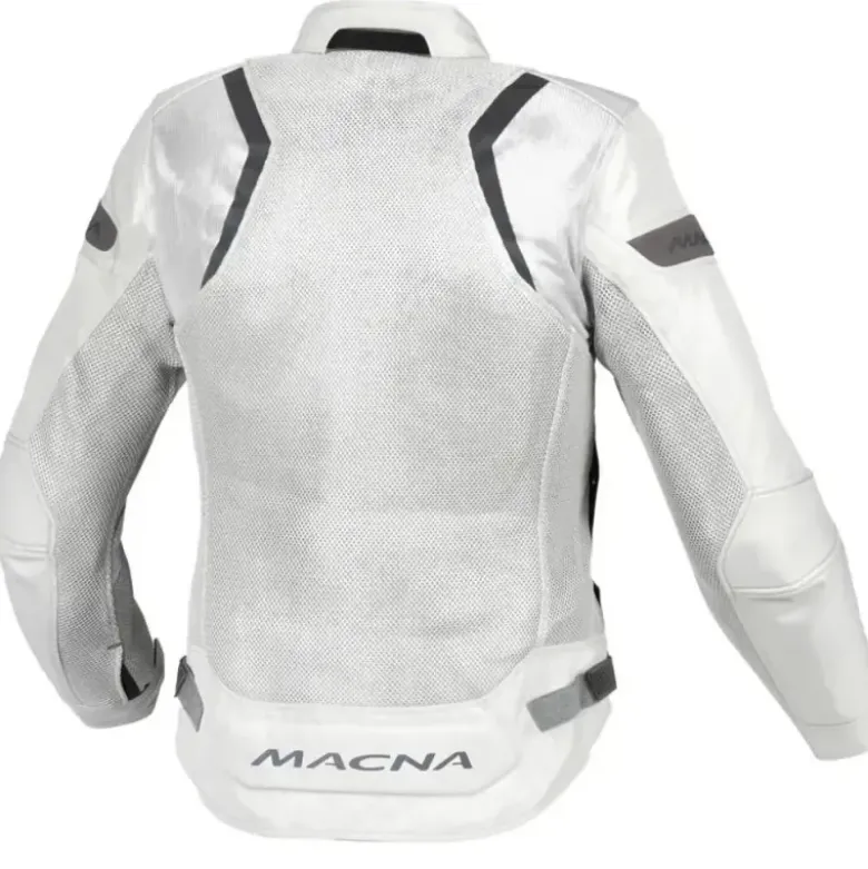 Giacca Donna In Tessuto Macna Velotura Grigio Chiaro