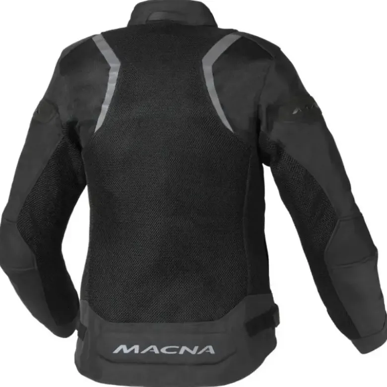 Giacca Donna In Tessuto Macna Velotura Nero