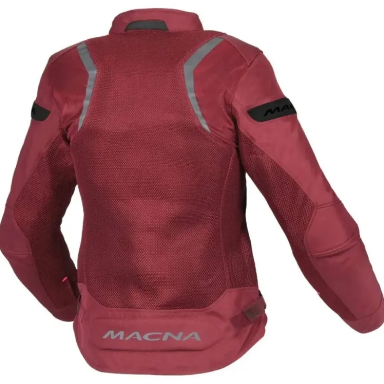 Giacca Donna In Tessuto Macna Velotura Rosso