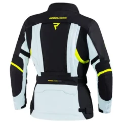 Giacca Donna In Tessuto Rebelhorn Hardy II Grigio Nero Giallo Fluo