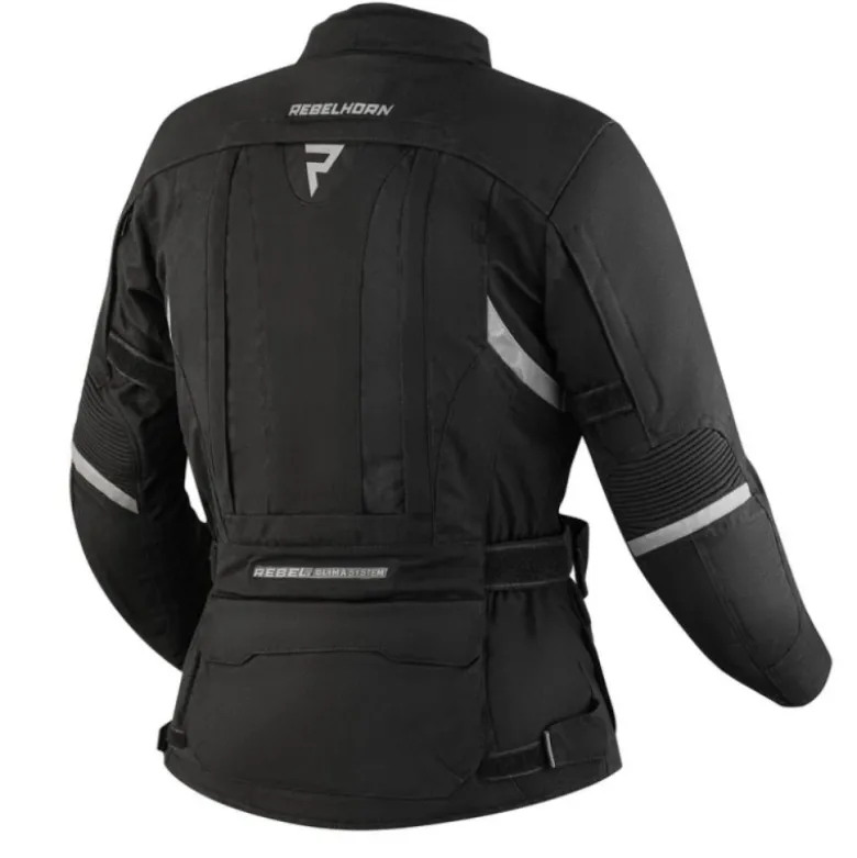 Giacca Donna In Tessuto Rebelhorn Hardy II Lady Nero
